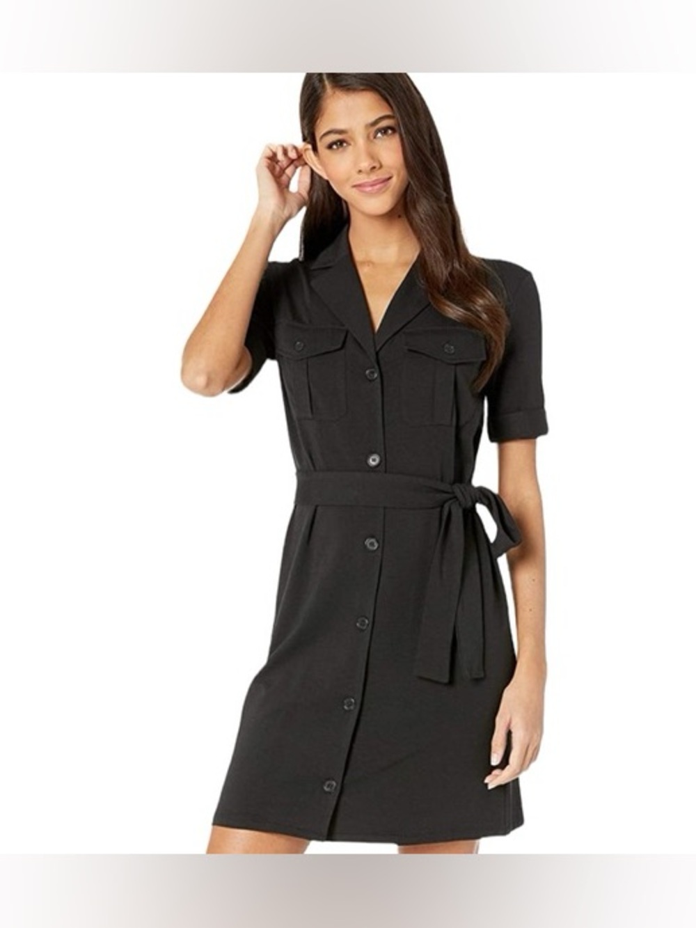 Joie Jadallah belted utility dress size S